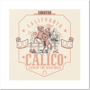 Calico California wild west town Posters and Art